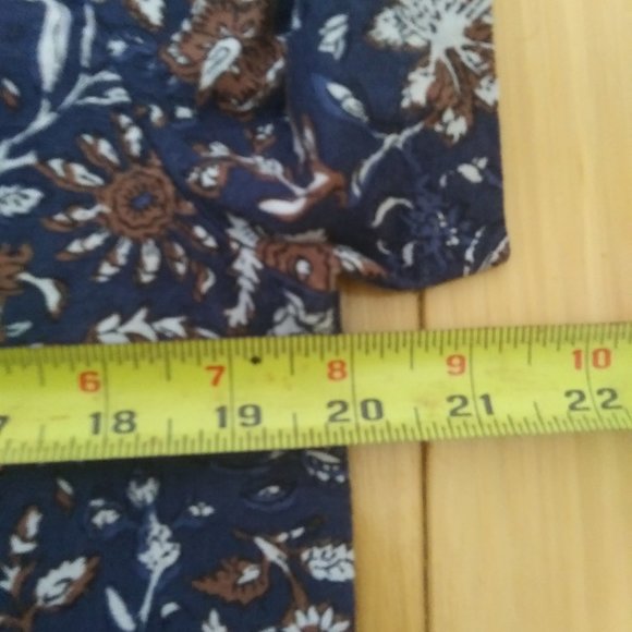 Abercrombie & Fitch button up linen blend shirt S - Picture 6 of 15